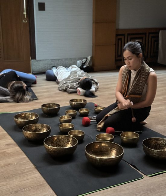 Sound bath and healing